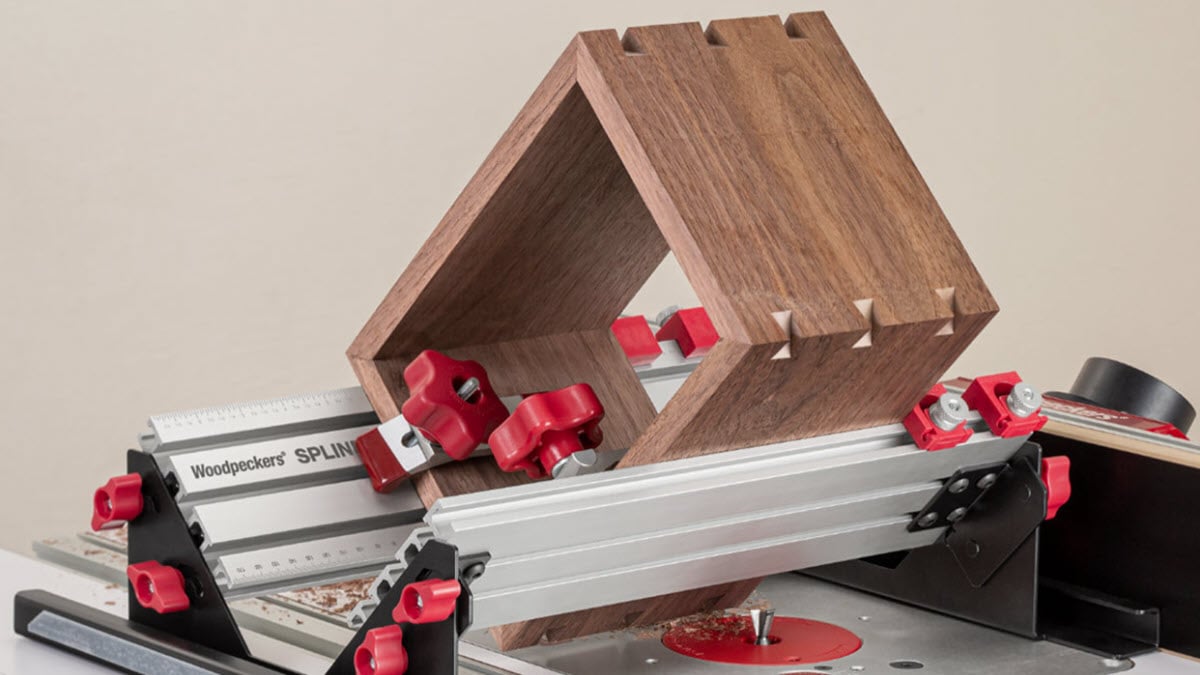 Upgrade Your Miter Joints with the Woodpeckers Spline Jig