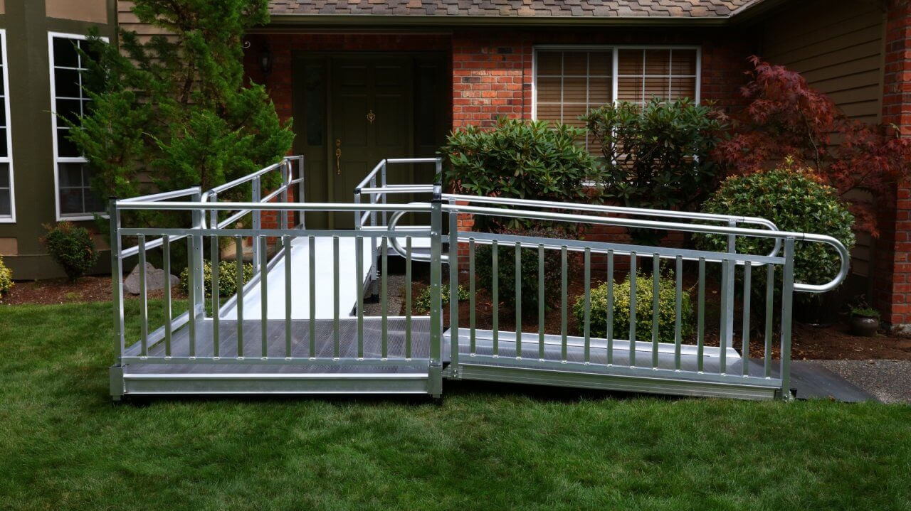 EZ Access Modular Ramp Bringing Mom Home