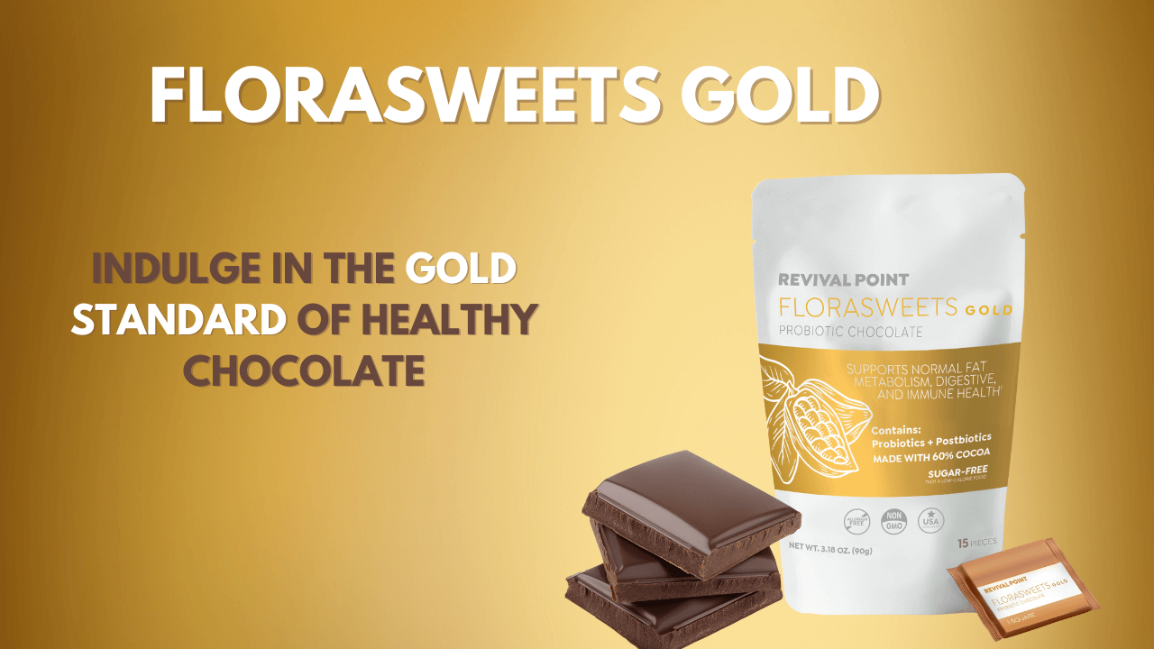 Introducing Florasweets Gold: The Pinnacle of Guilt-Free Probiotic Chocolate Indulgence
