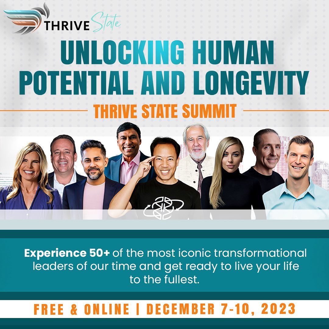 Join the Thrive State Summit: Elevating Health and Performance for Professionals and Seniors