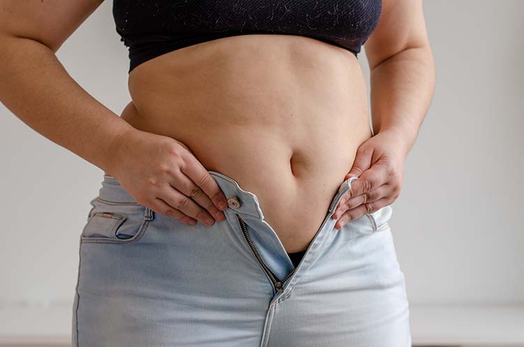 The 6 Types of Stubborn Belly Fat (& The Fastest Way to Get Rid Of Each – No Exercise Necessary!)