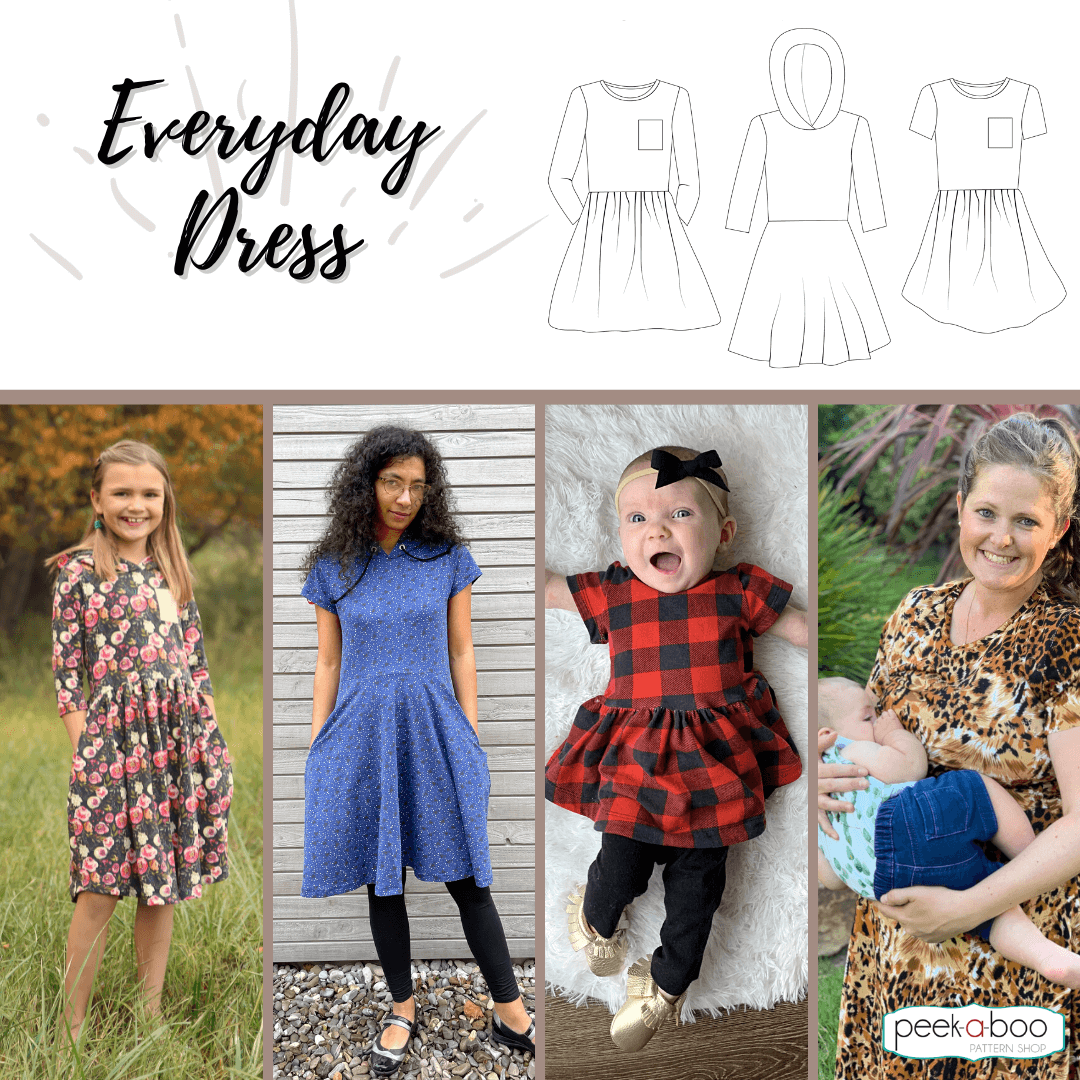 Everyday Girls Dress Patterns