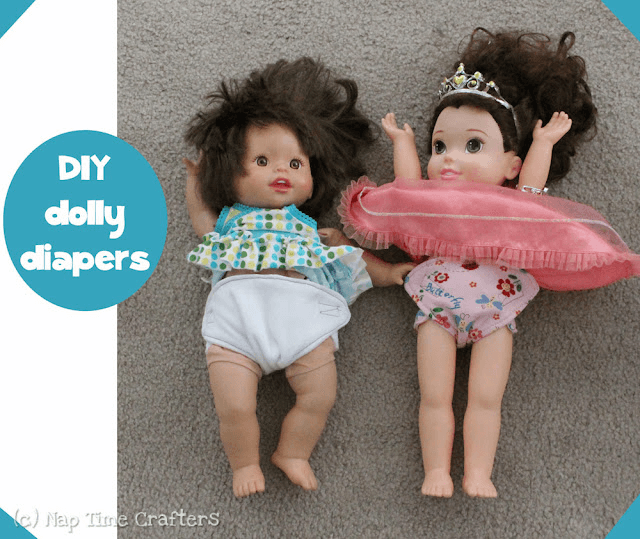 Doll diapers on sale