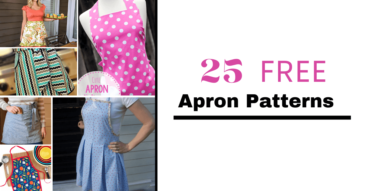 40 Apron Sewing Patterns (Free!)