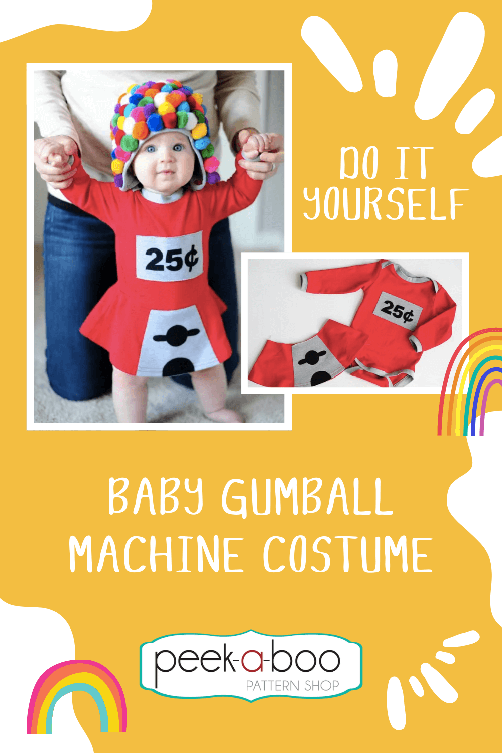 DIY Gumball Machine Costume | Free and Easy Costume