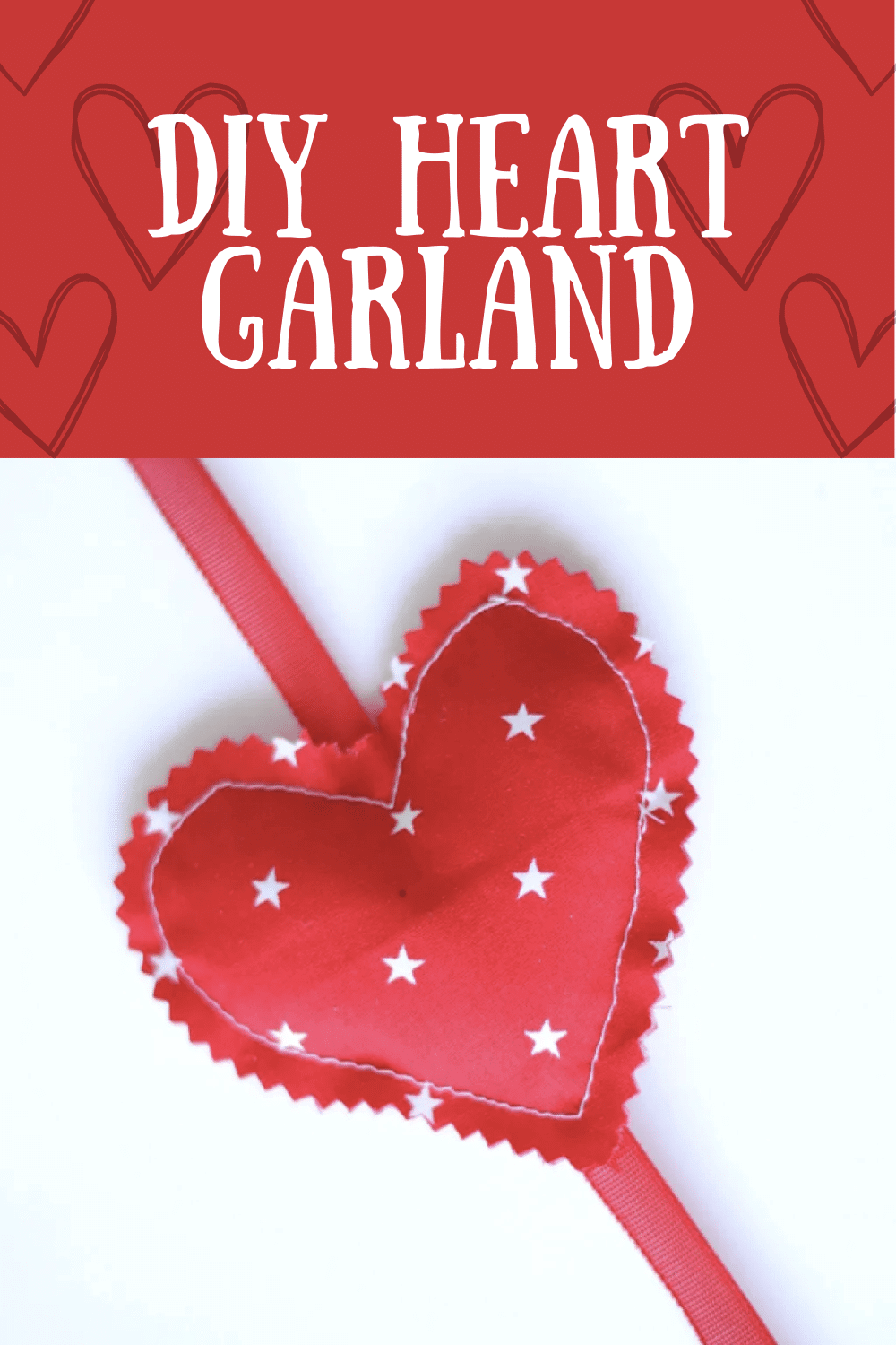 DIY Valentine Garland