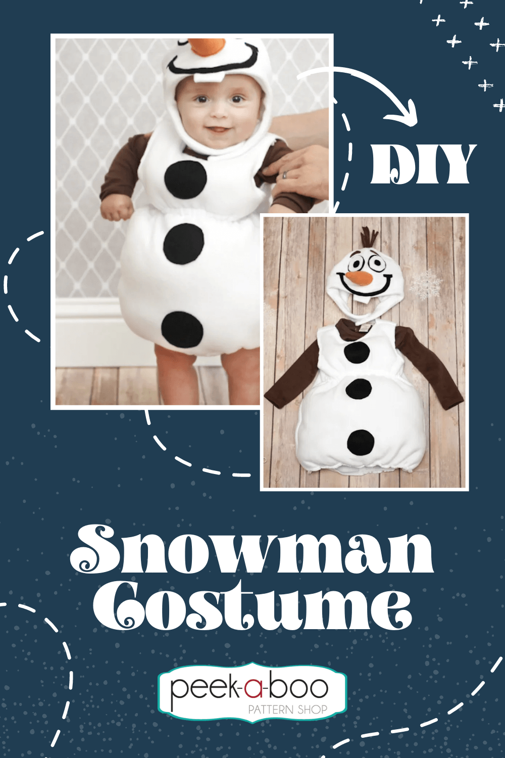 DIY Olaf Costume
