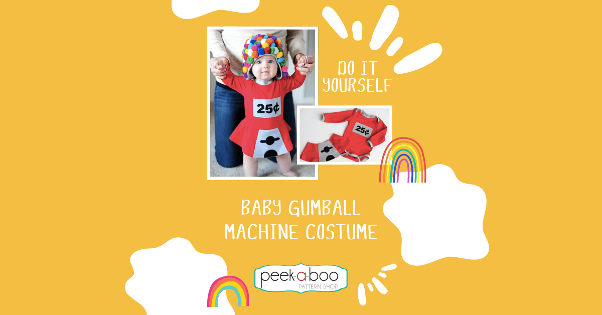 DIY Gumball Machine Costume for Baby | Free and Easy Costume