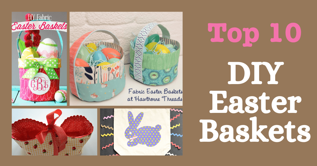 Easter Basket Weaving Kit Set for 3 Baskets