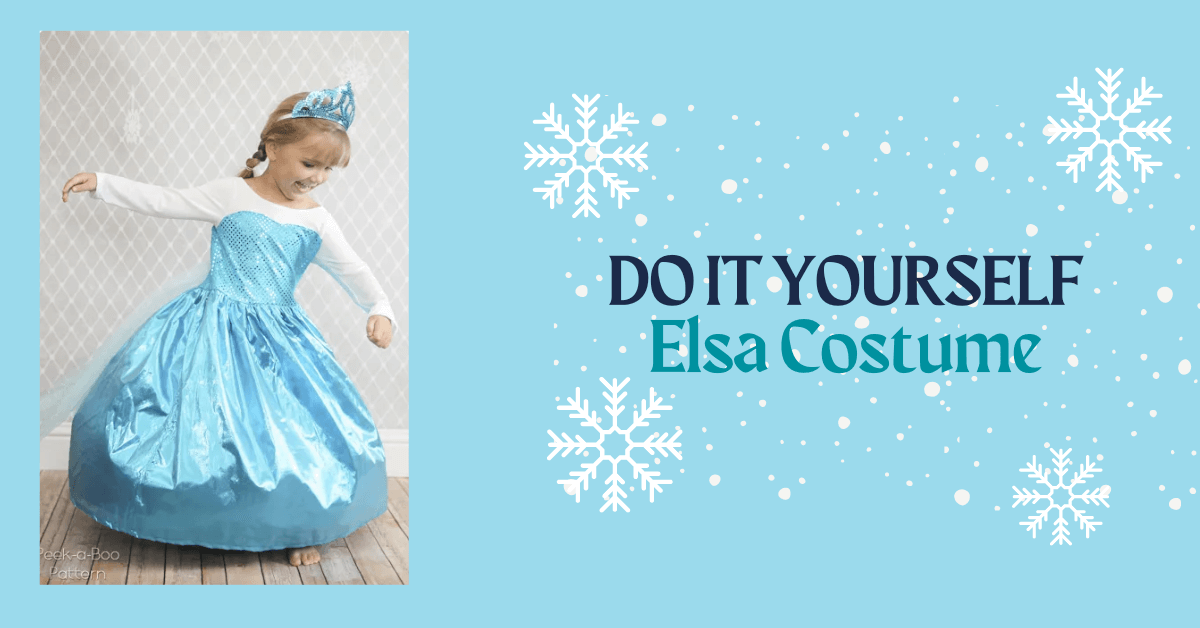 DIY Elsa Costume Inspired by Frozen