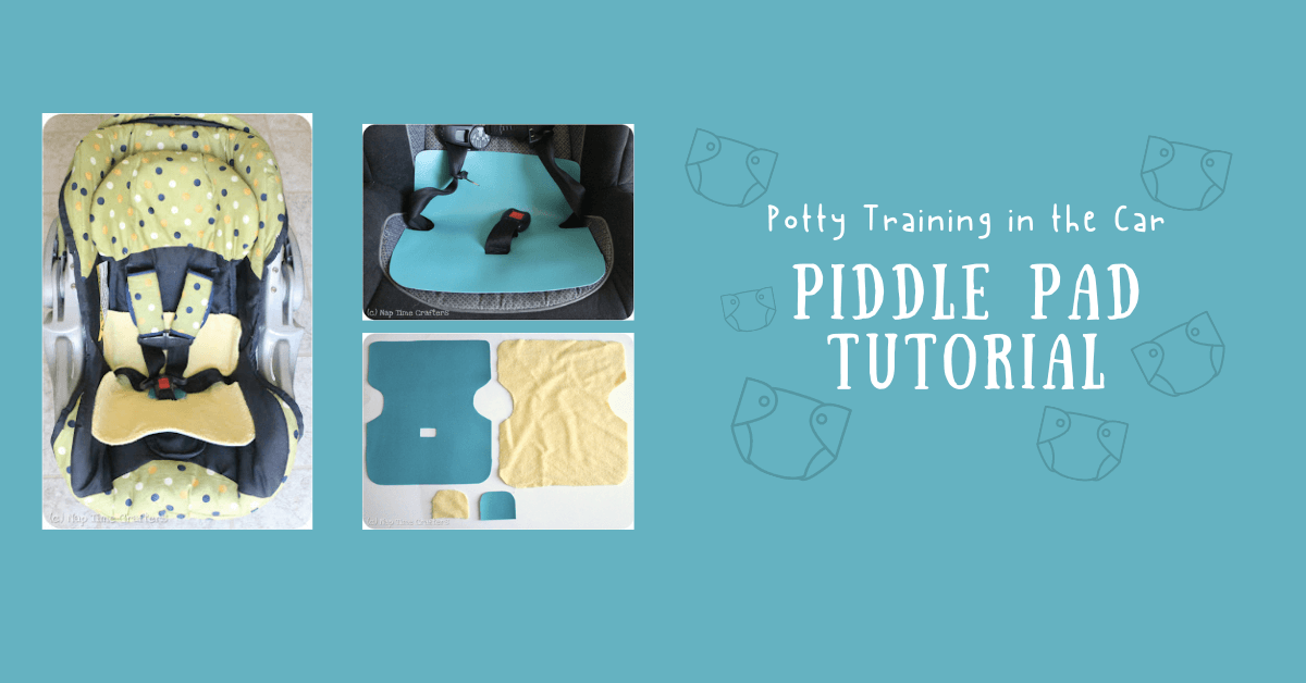 Potty Training Tip: DIY Piddle Pad for Car Rides
