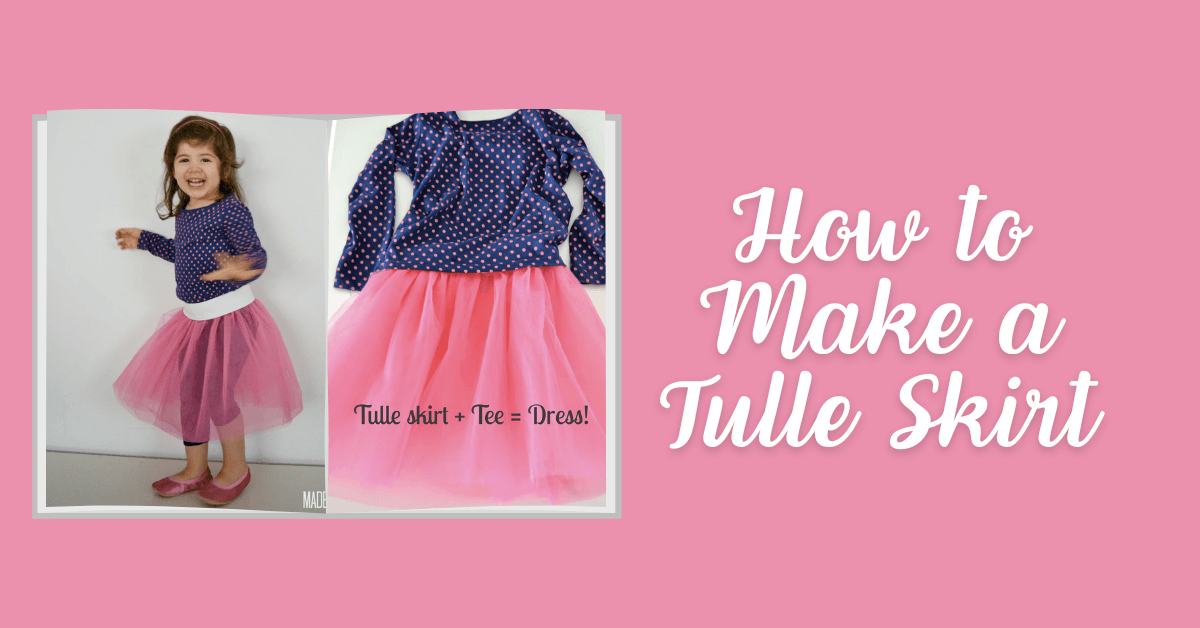 How to make a tulle skirt in 10 simple steps - I Can Sew This