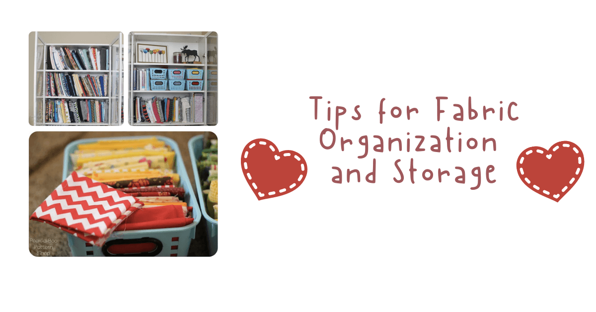 Fabric Storage Ideas: Organize and Store Your Fabric