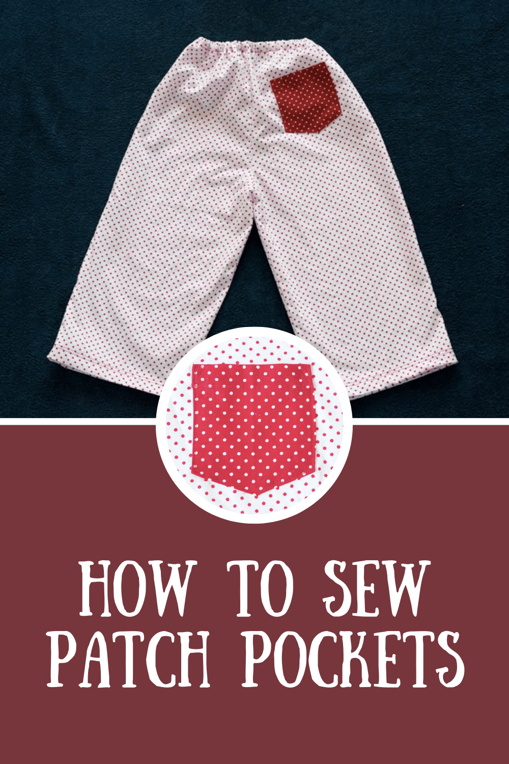 Two Ways to Sew Perfect Patch Pockets 