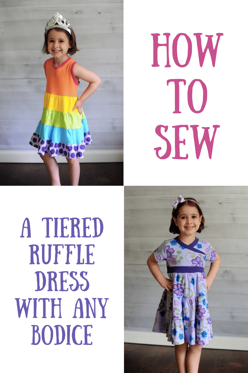 How to Sew a Tiered Ruffle Dress
