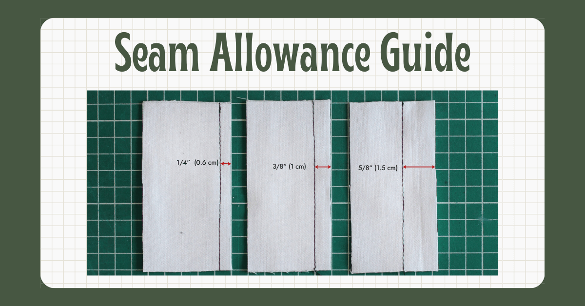 Seam Allowance Guide | Sewing 101