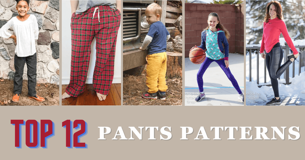 Top 12 Pants Patterns for Every Body Type