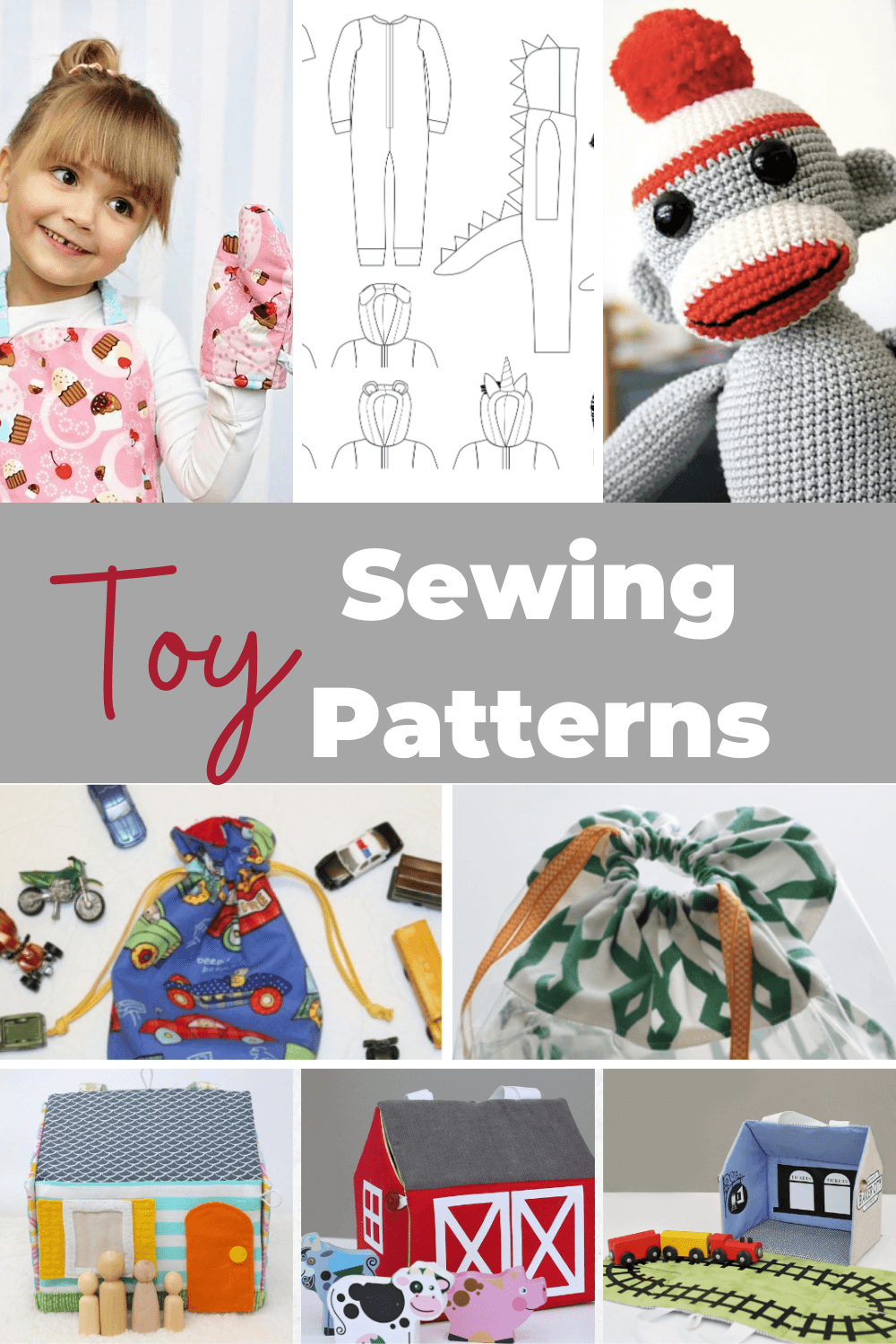 8 Top Toy Sewing Patterns | Baby Toy Patterns