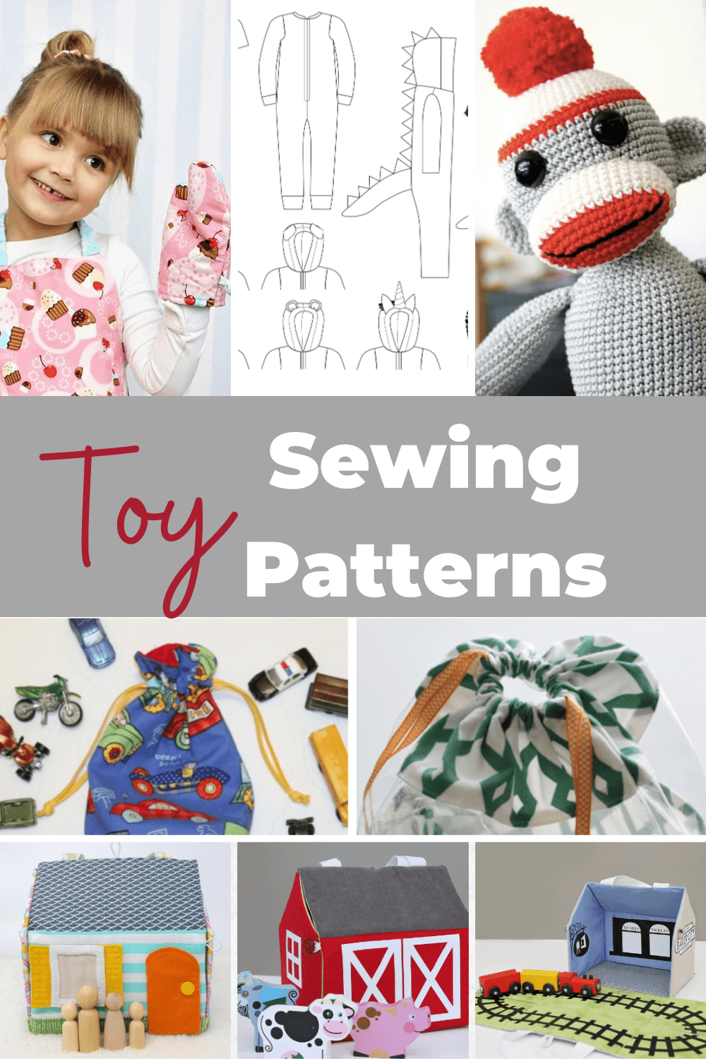 Free Printable Sewing Toys Patterns Free Printable Sewing Toys Patterns