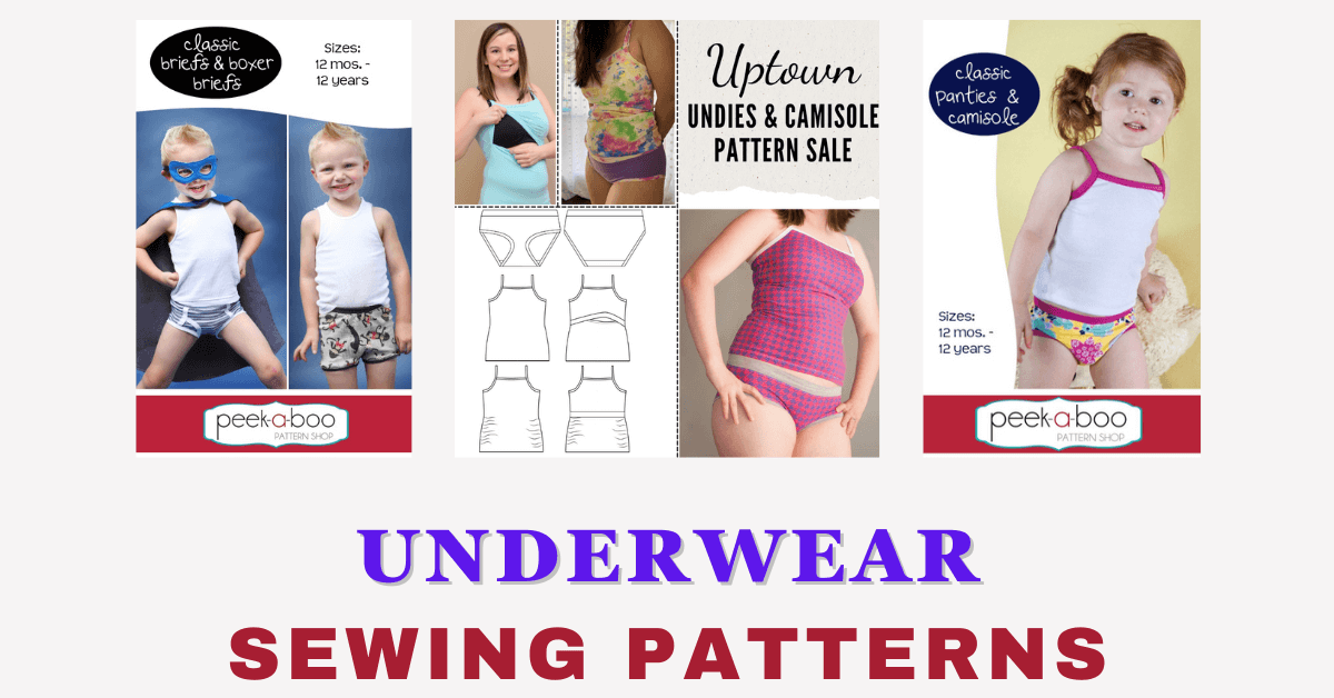 How to Sew Women's Underwear with Cover Stitch and Serger 