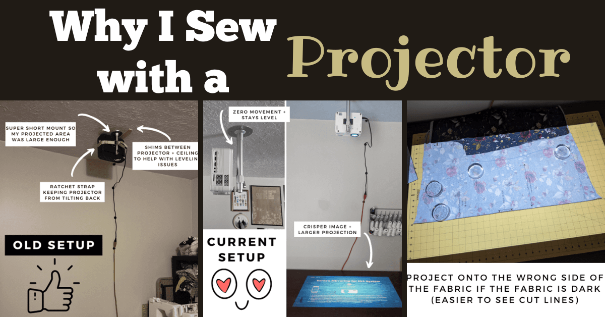 Projector for Sewing Patterns