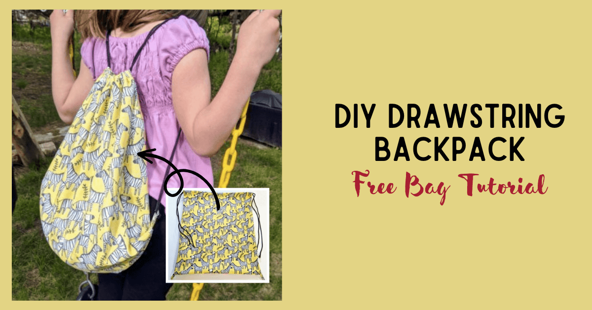Lots of free backpack patterns, foldover & drawstring. DIY backpack sewing  projects & tutorials. Toddl…