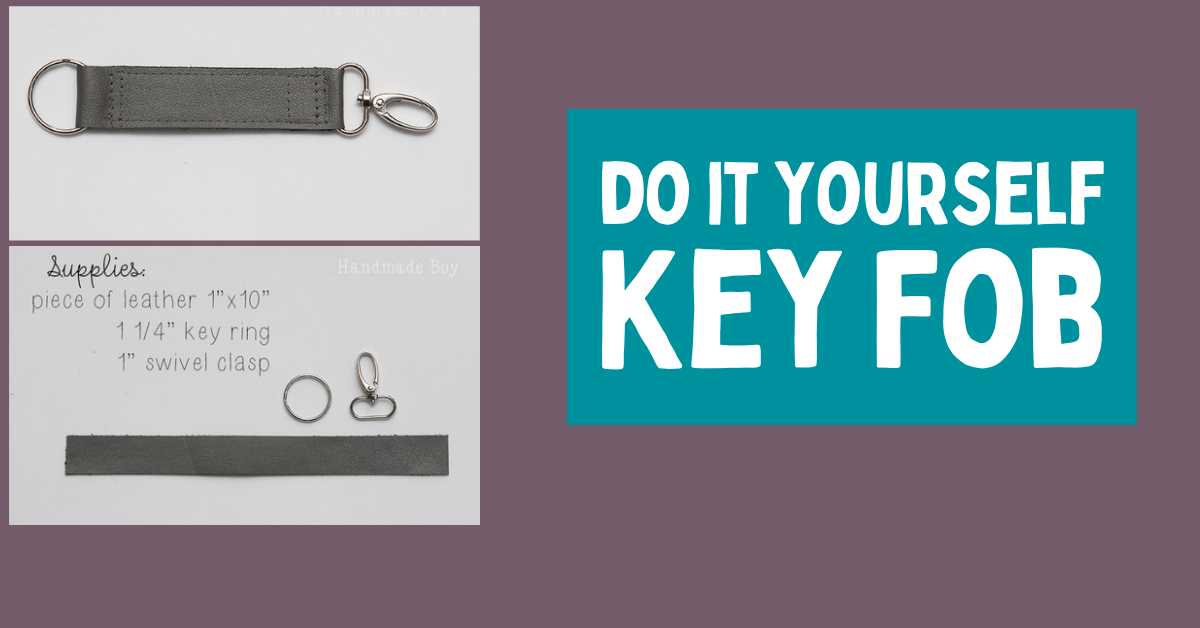 Scrap Key Fob Tutorial