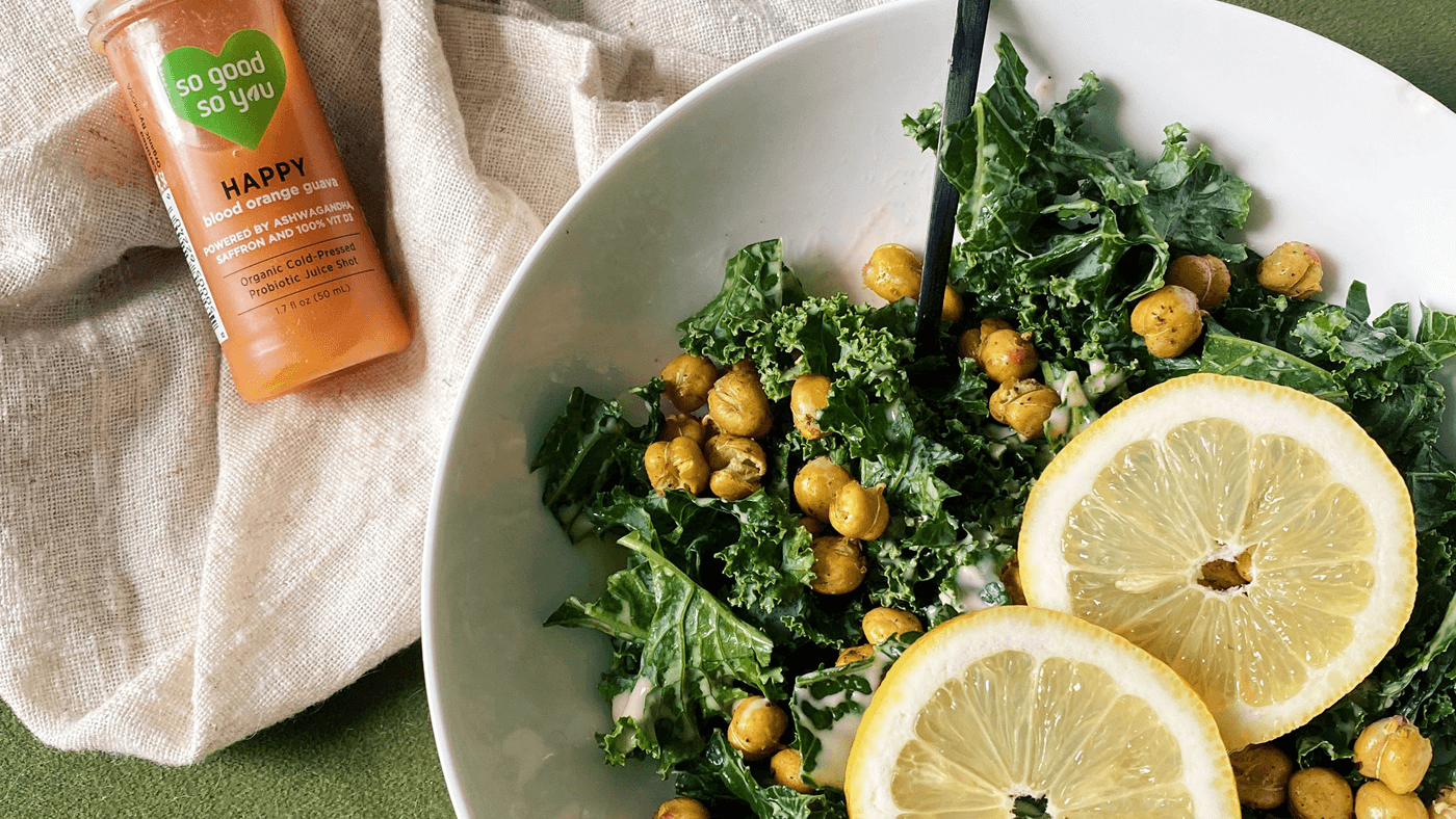 New! Flavorful Kale Caesar Salad Recipe