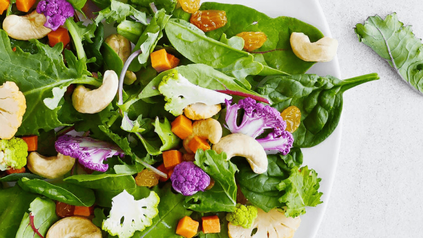 Turmeric Power Greens Salad Recipe