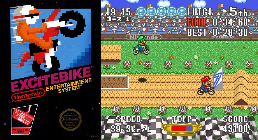 Jogo NES - Super Bike - FF Games - Videogames Retrô