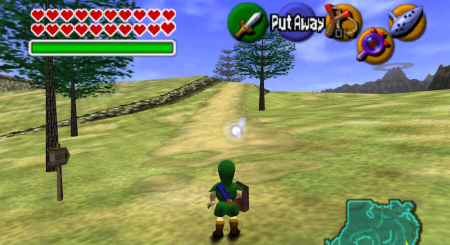 The Legend of Zelda Ocarina of Time (1998) N64 vs 3DS vs GameCube