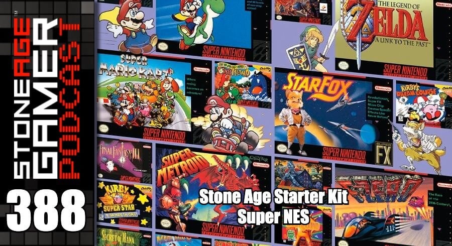 SAG Podcast 388: Stone Age Starter Kit - Super NES