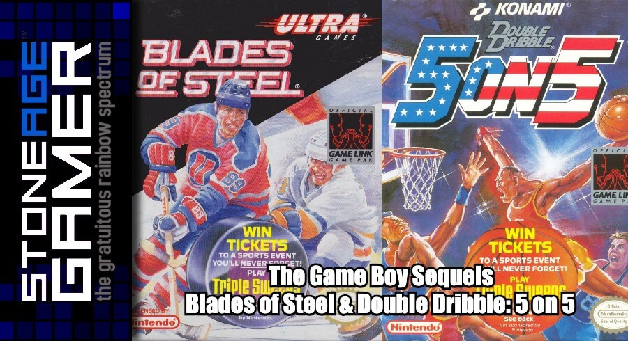 The Game Boy Sequels: Double Dribble 5 on 5 & Blades of Steel