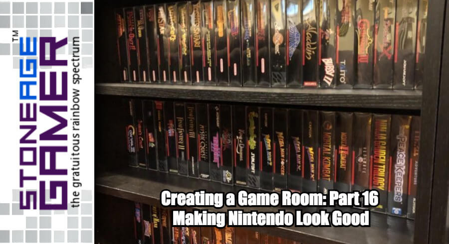 Creating a Game Room: Part 16 - Making Nintendo Look Good