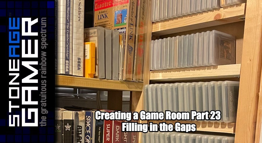 Creating a Game Room: Part 23 - Filling in the gaps