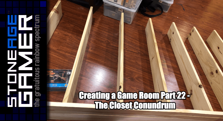 Creating a Game Room: Part 22 - The Closet Conundrum