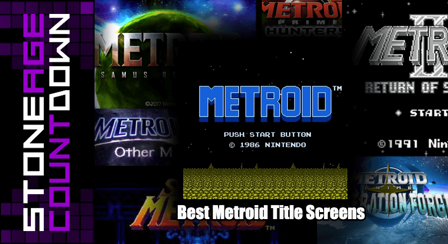 Stone Age Countdown: Best Metroid Title Screens