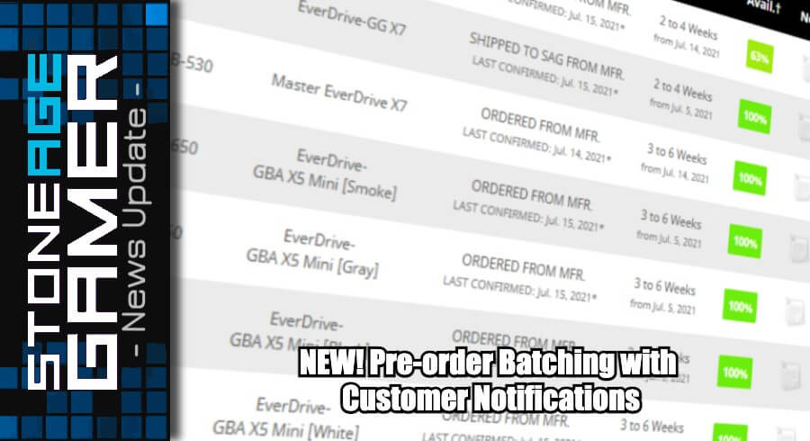 NEW! Pre-order Batching with Customer Notifications