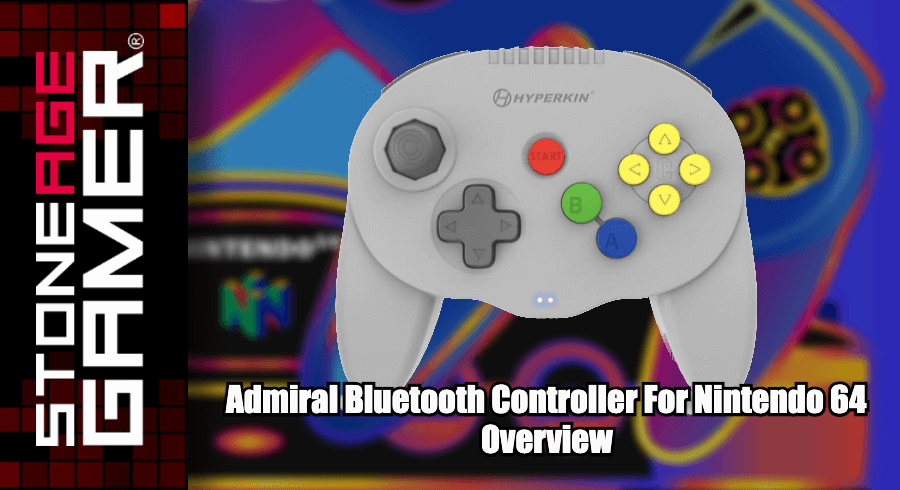 Admiral Bluetooth Controller for Nintendo 64 Overview