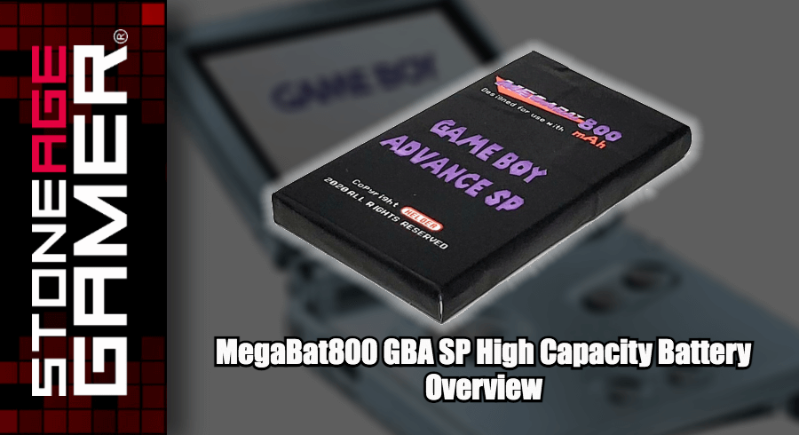 MegaBat800 GBA SP High Capacity Battery Overview