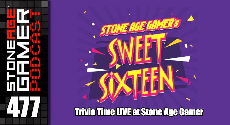 SAG Podcast 477: Trivia time LIVE at Stone Age Gamer