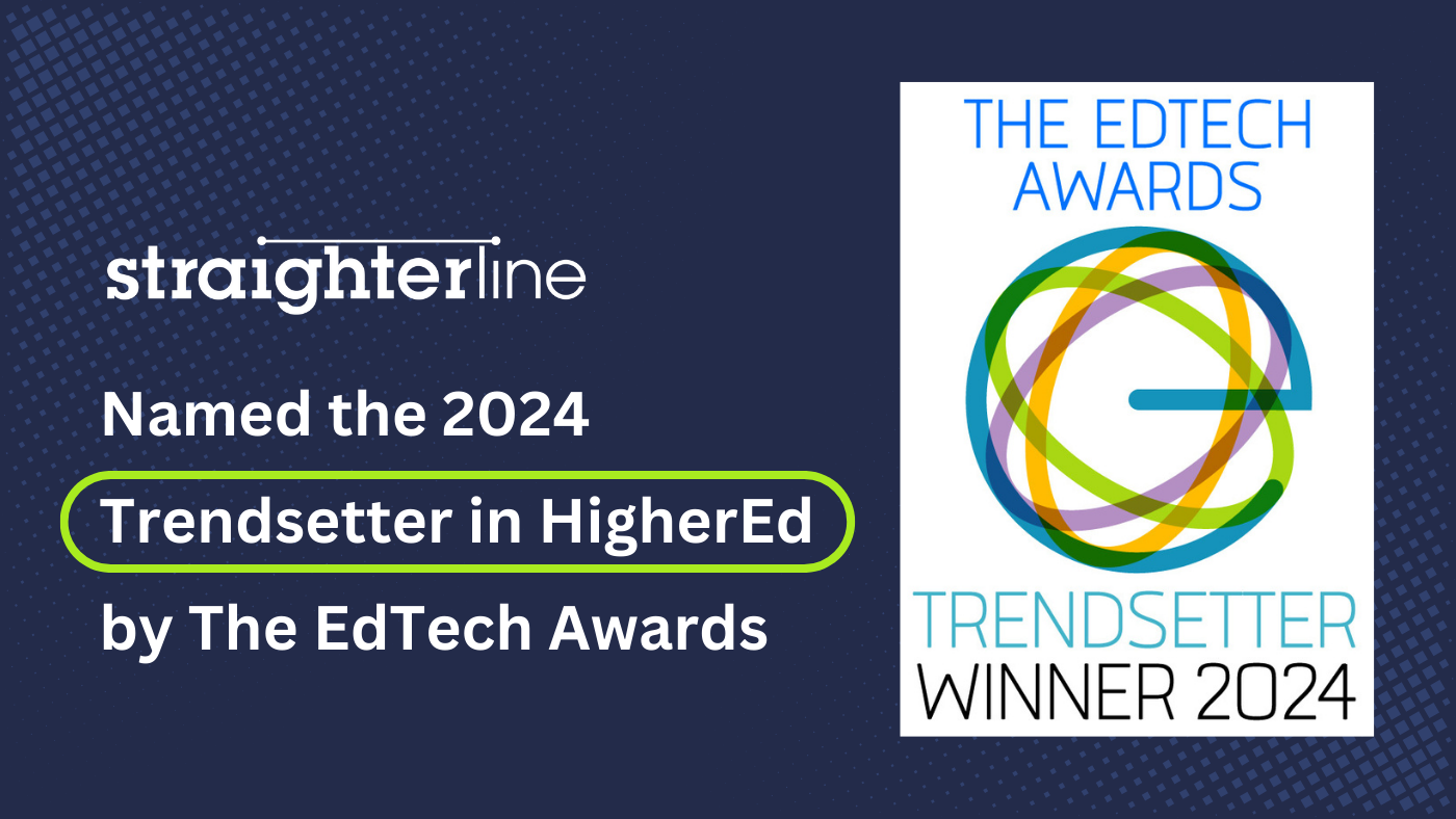 StraighterLine Recognized as Trendsetter in Higher Ed