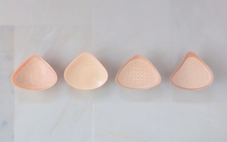 Handmade Silicone Breast Forms Pair Prosthetic for Mastectomy