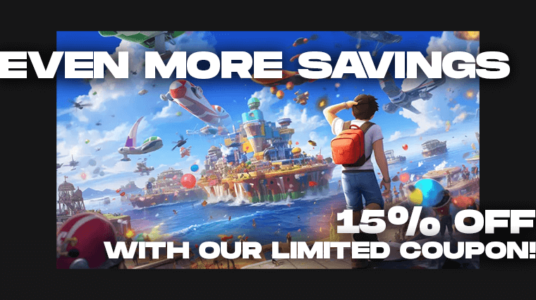 GAMEFLIP'S BIGGEST PROMOTION EVER WON'T LAST: Hurry Now to Save an Extra 15% on Any Order!