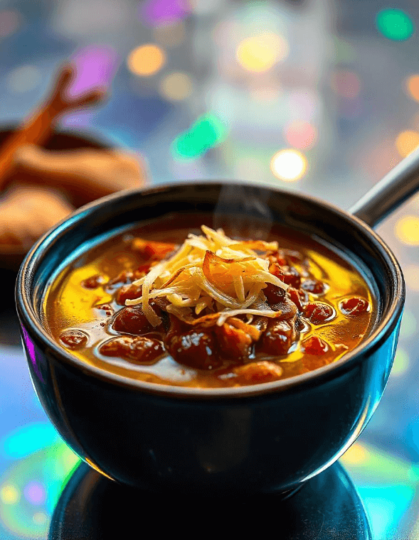 French Onion Christmas Soup 