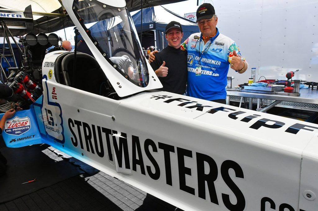 Strutmasters ups support for Justin Ashley, becomes primary sponsor