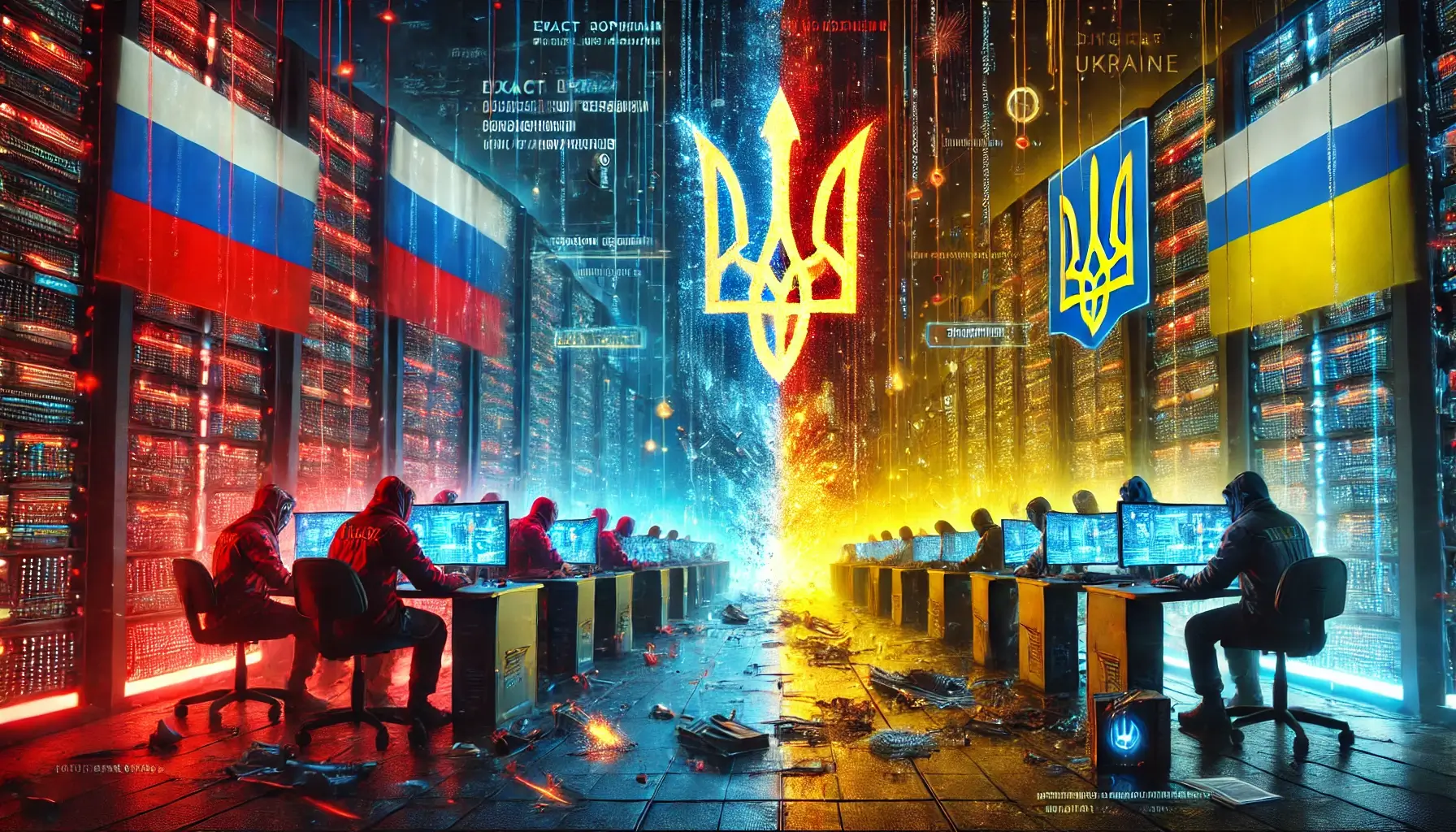 Hacktivistes ukrainiens détruisent Nodex, FAI russe