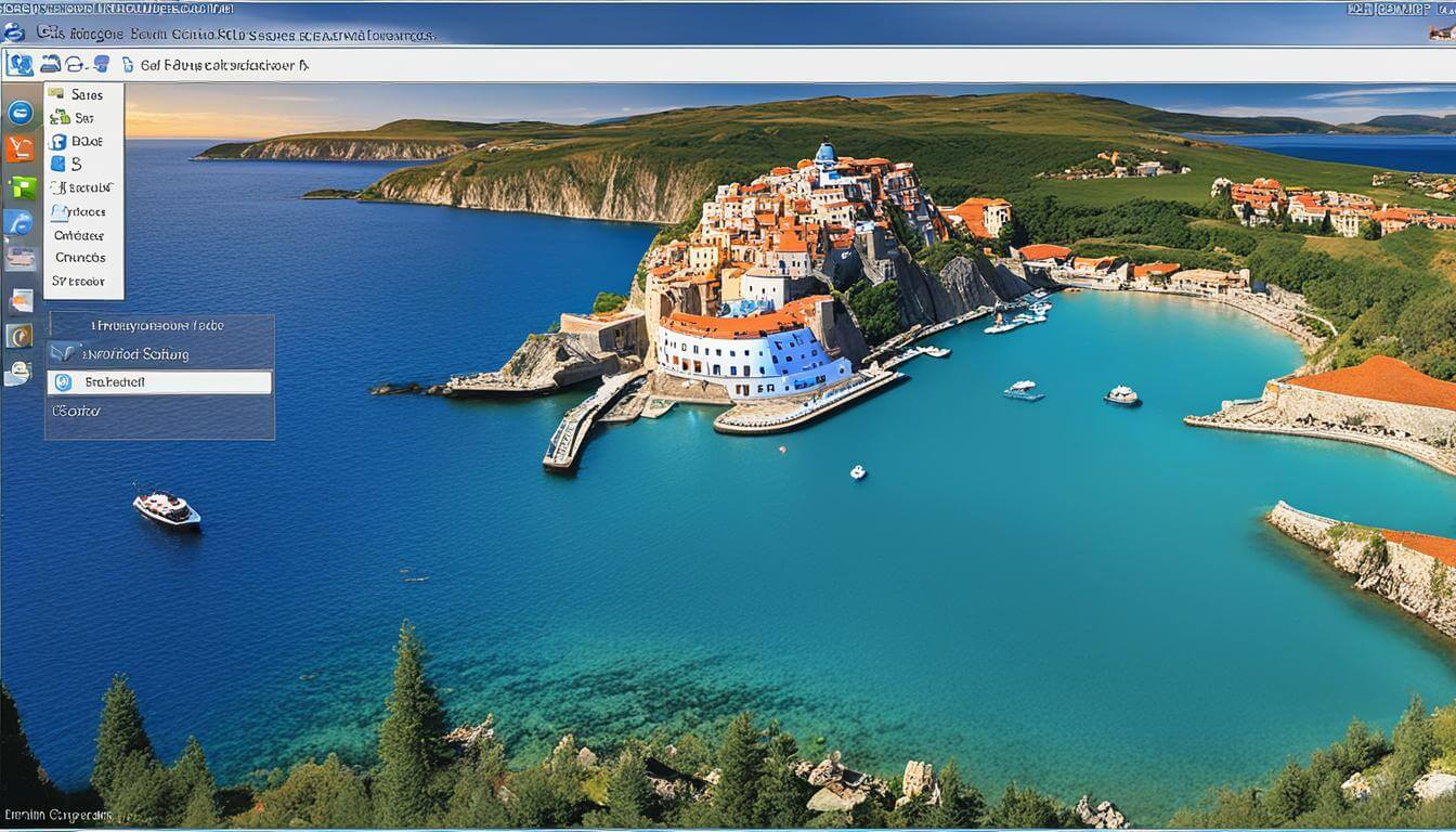 Interface graphique VirtualBox