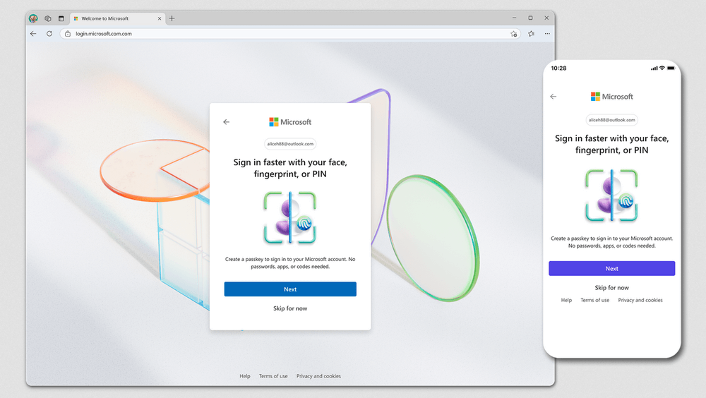 Microsoft MSFT UI