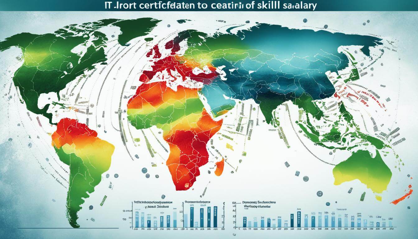 répartition géographique et certifications augmentant le salaire dans l'informatique